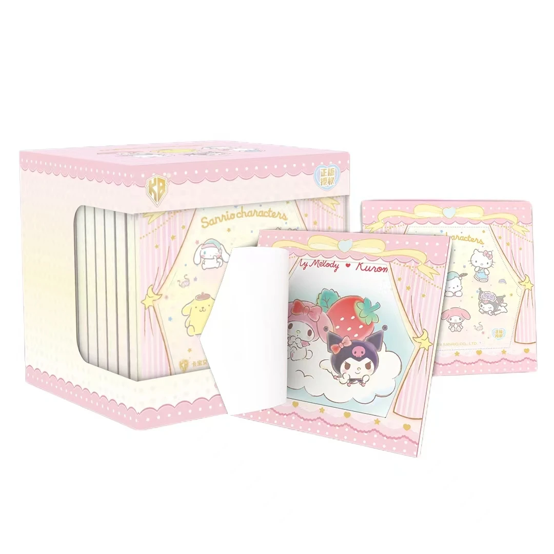 卡宝文创三丽鸥家族珍藏色纸第一弹卡牌盲盒1包【默认代拆】