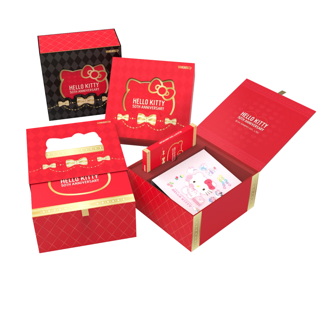 VANCARD'S/万画云游Hello Kitty 50周年限定珍藏卡卡牌盲盒【代拆】