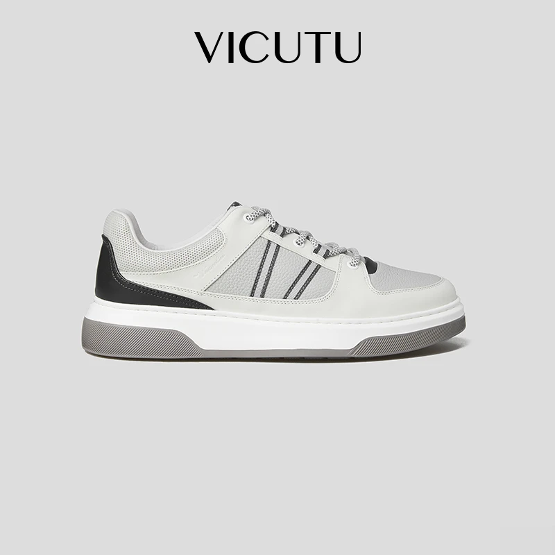 【商场同款】威可多休闲鞋男士秋季牛皮革商务通勤百搭运动款透气