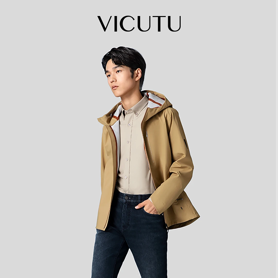 【雅丹风-蜂翼夹克】威可多秋冬新款时尚商务休闲男外套夹克男士