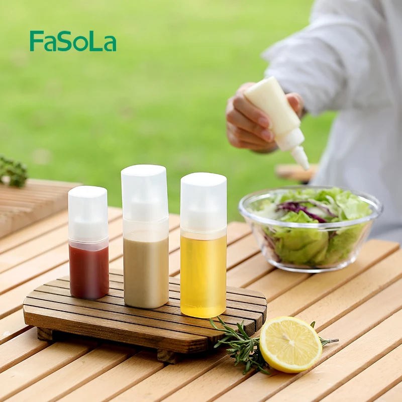 便携挤酱瓶番茄沙拉酱蜂蜜挤压瓶食品级尖嘴油壶塑料分装调料瓶子