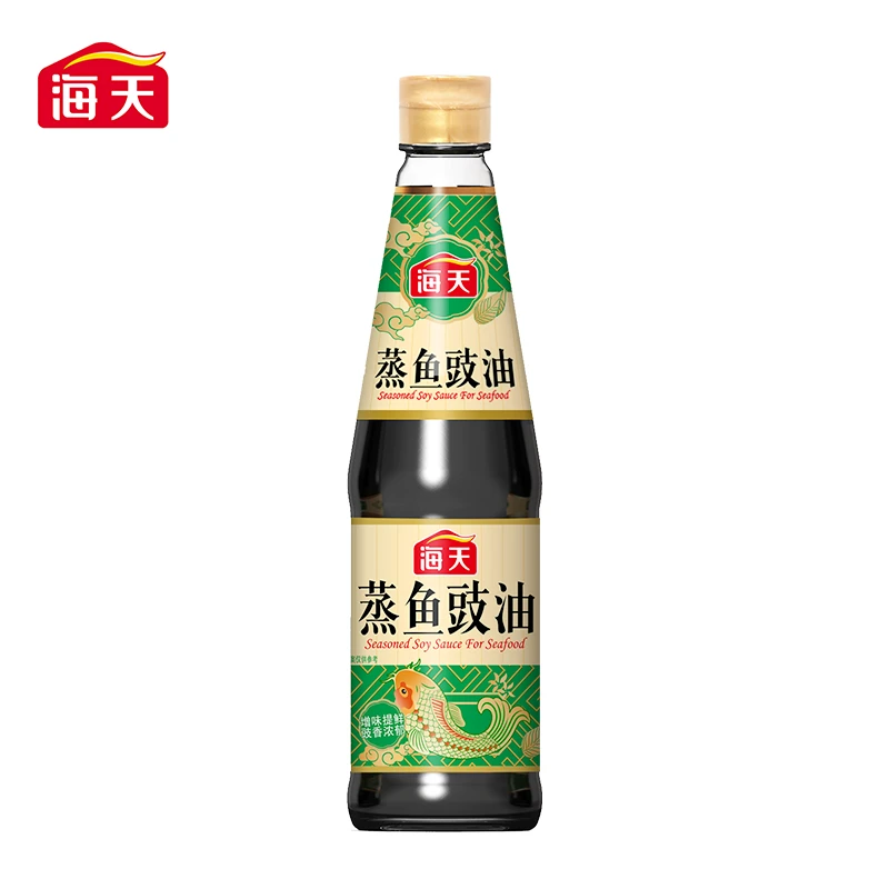 【海天】蒸鱼豉油蒸鱼450ML炒菜生抽凉拌提鲜味美调料