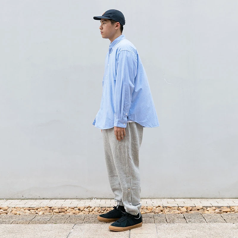 RADIUM日系潮牌收脚裤束脚裤卫裤男宽松加绒加厚款运动休闲裤男士