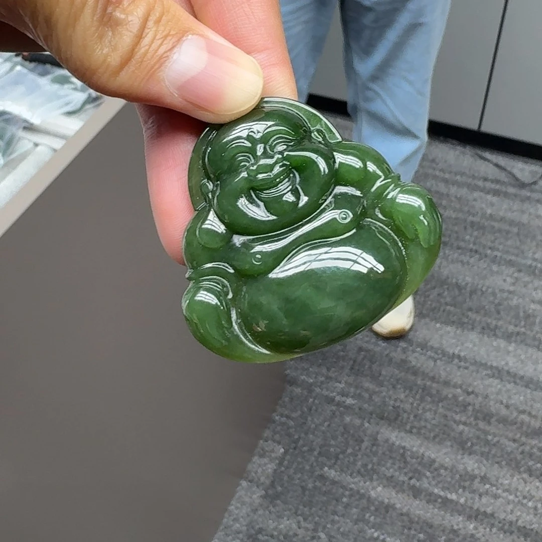 和田玉佛未镶嵌1024牛牛