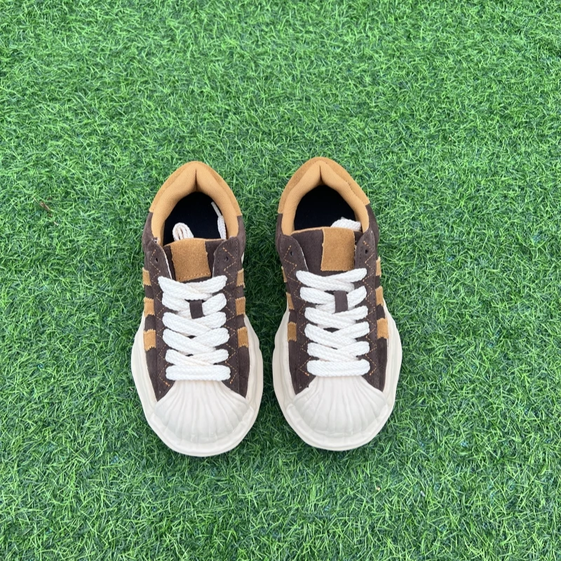 时尚百搭复古低帮做旧溶解鞋休闲鞋男女情侣款