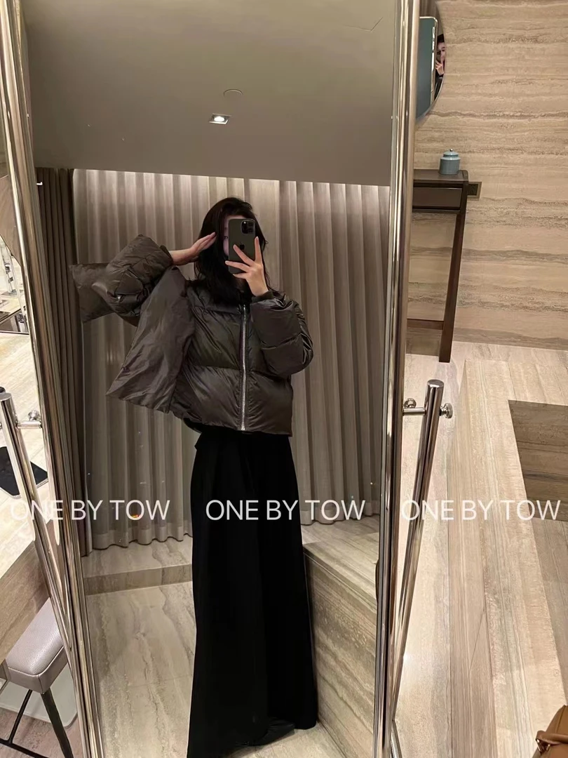 【ONE BY TOW.】韩版休闲连帽羽绒服 #  6616