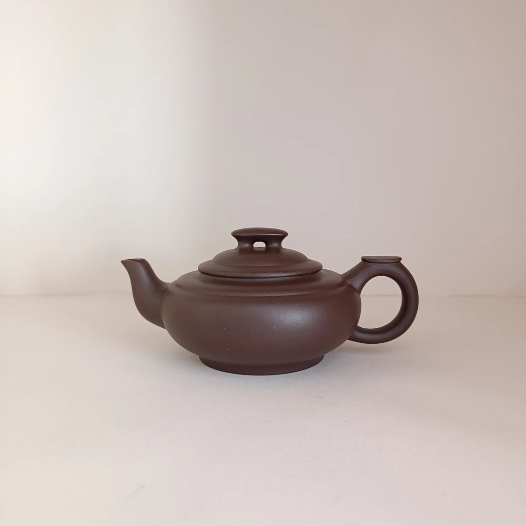 宜兴紫砂壶 上新桥壶 拼紫泥手工制 容量200CC 精美茶具玉壶紫砂