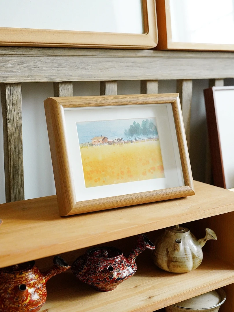 【阿俏作品】艺术微喷水彩画装饰画小品画摆家里真好看