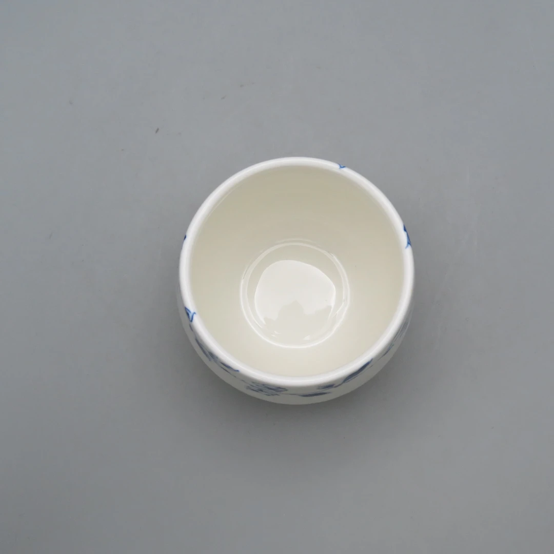 【HR家】折扇系列 21号器型 手握杯两个装 高温瓷