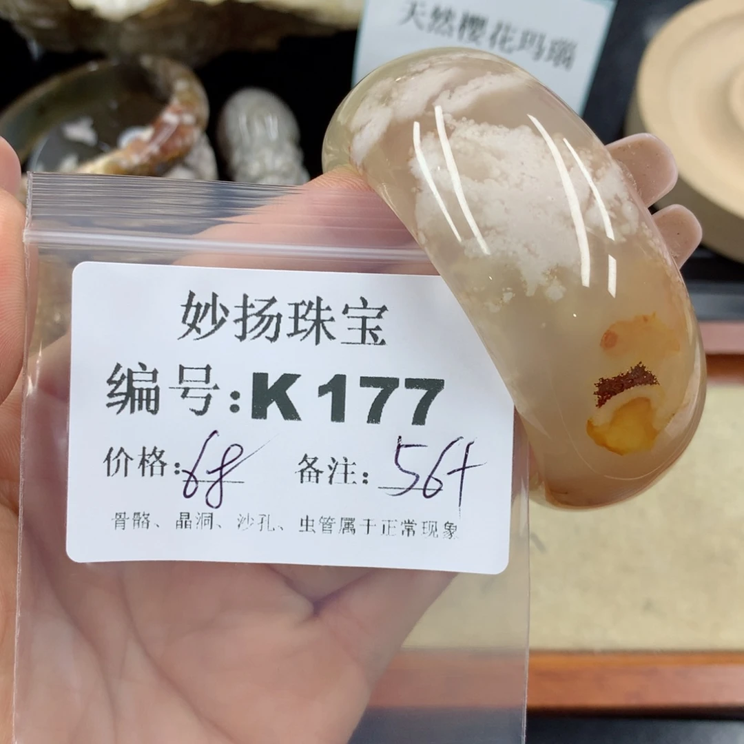 硅化珊瑚（珊瑚玉）1未镶嵌小****甜