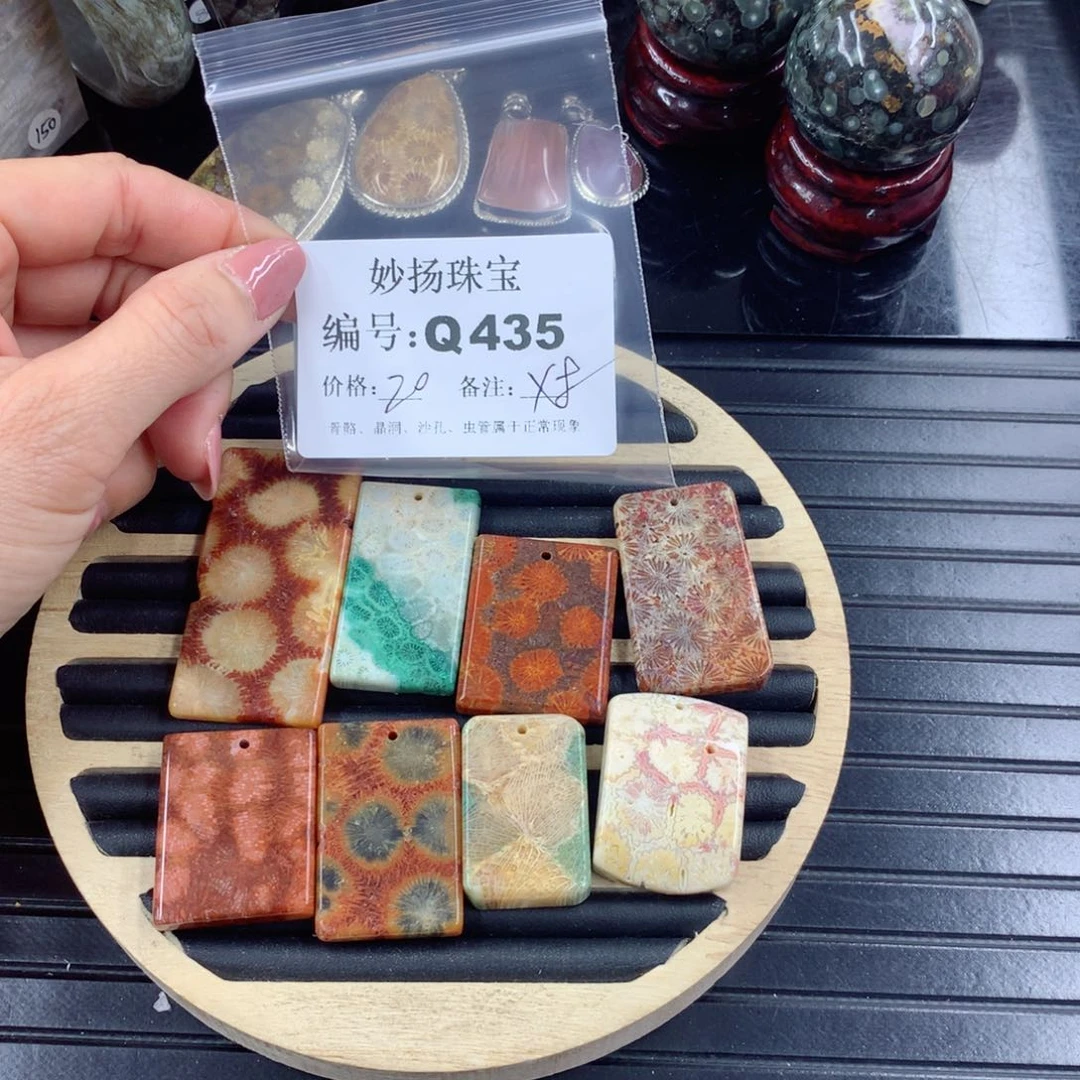 硅化珊瑚（珊瑚玉）1未镶嵌清**