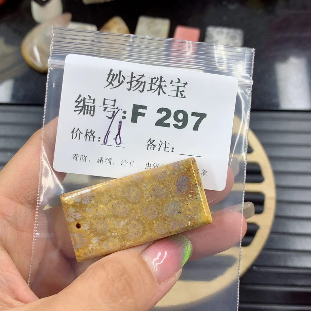 硅化珊瑚（珊瑚玉）1未镶嵌毛**咪