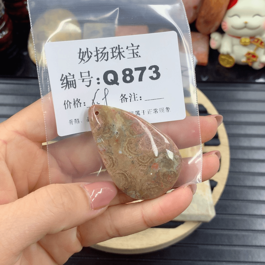 硅化珊瑚（珊瑚玉）1未镶嵌贝***?