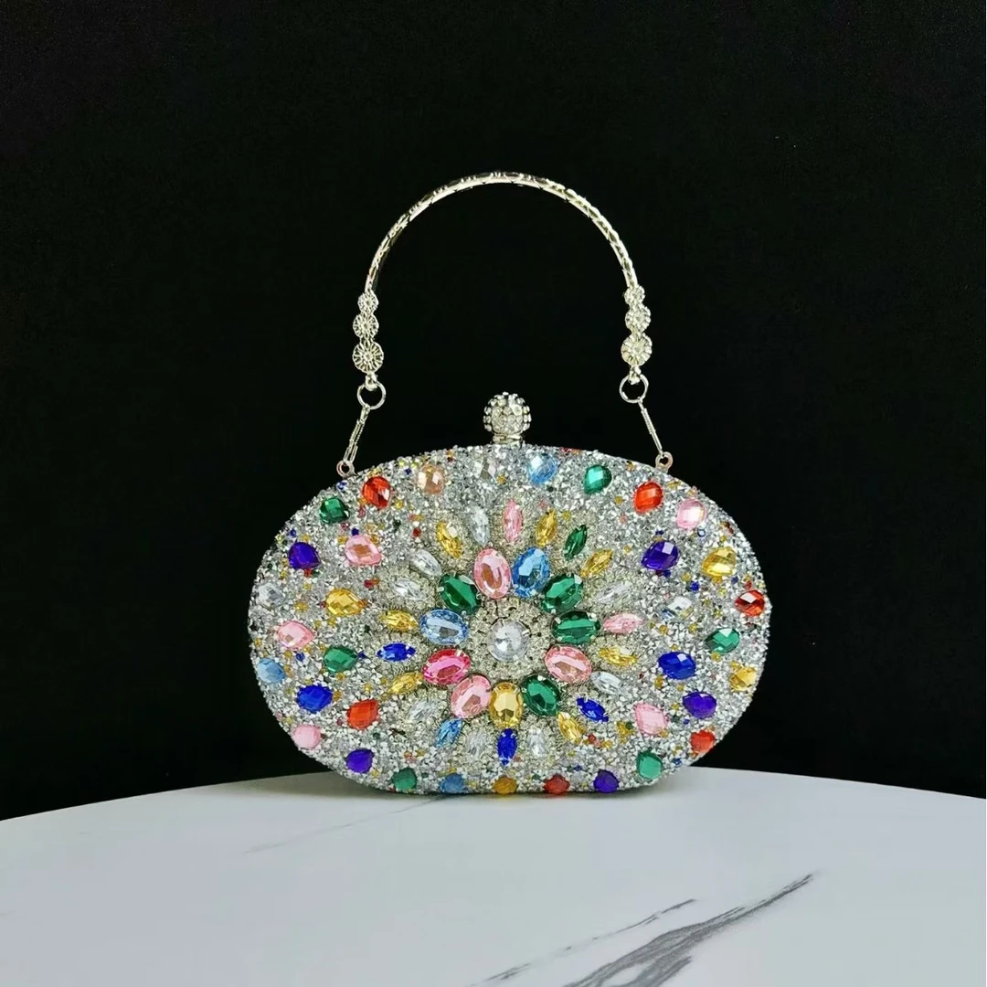 时尚优雅满钻包女士包包一个+满钻杯子一个