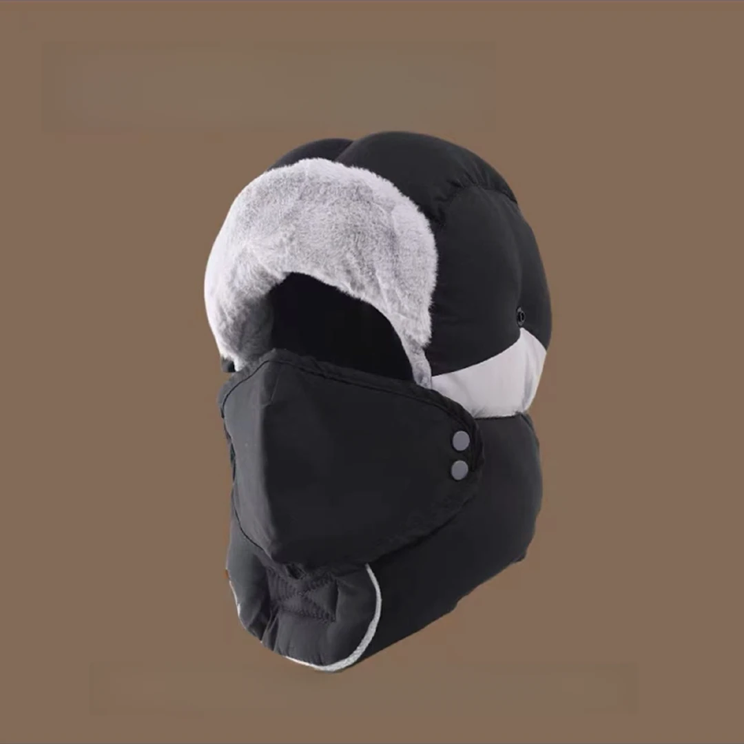 4702冬季骑行防风防寒保暖面罩护脖护耳帽