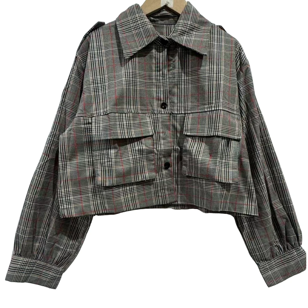 显瘦显高！女士短款超显瘦百搭外套A211-14