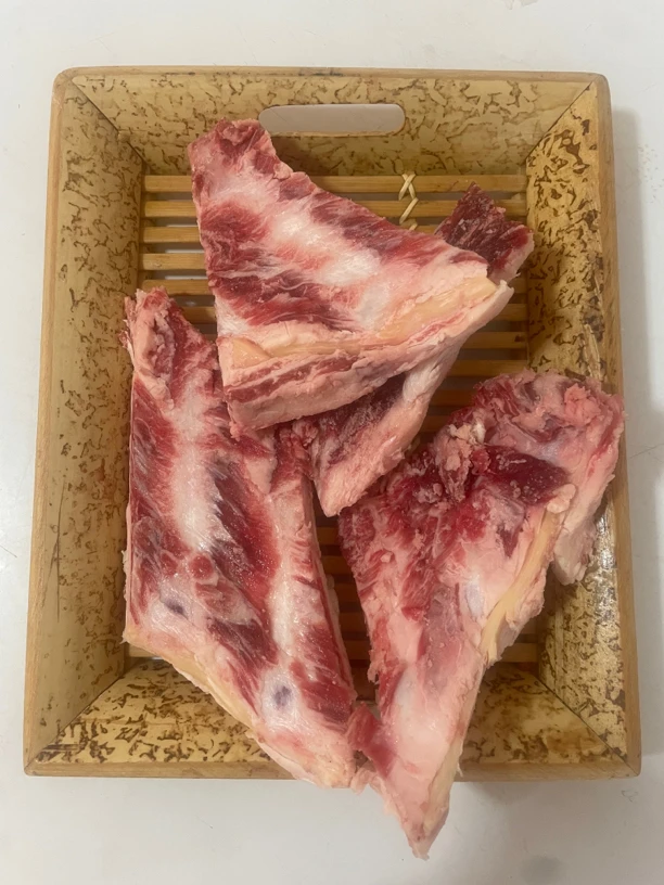 牛羽骨、牛片骨【炖、红烧、熬汤】一面有肉速冻发货