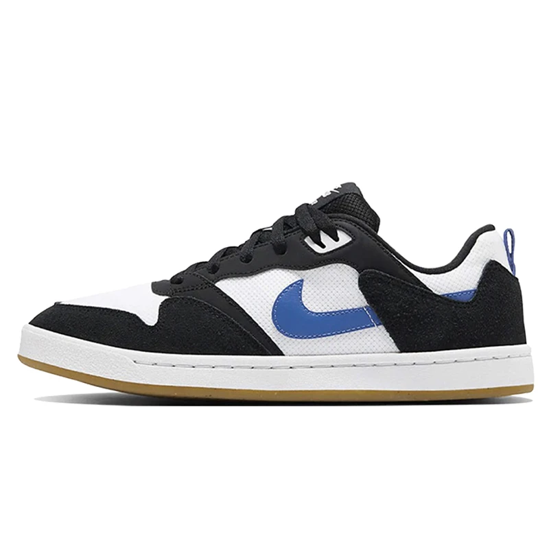 Nike SB Alleyoop 轻便耐磨 低帮 板鞋  黑白蓝 CJ0882-104