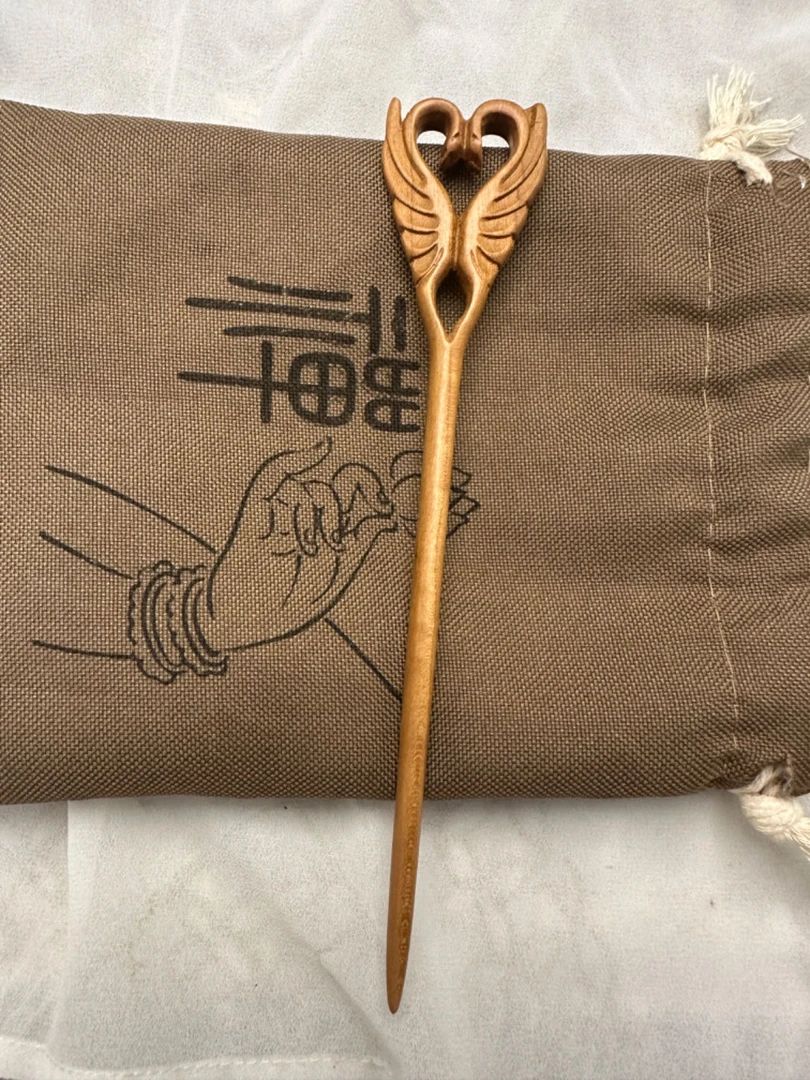 【心心相印】桃木新中式发簪