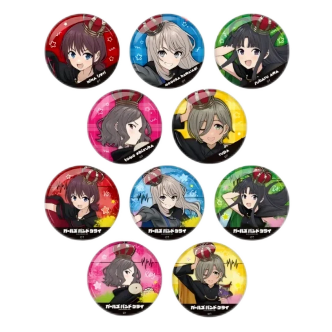 哭泣少女乐队 gbc OIOI摇滚女王皇冠吧唧 徽章 日谷盲袋（代拆）