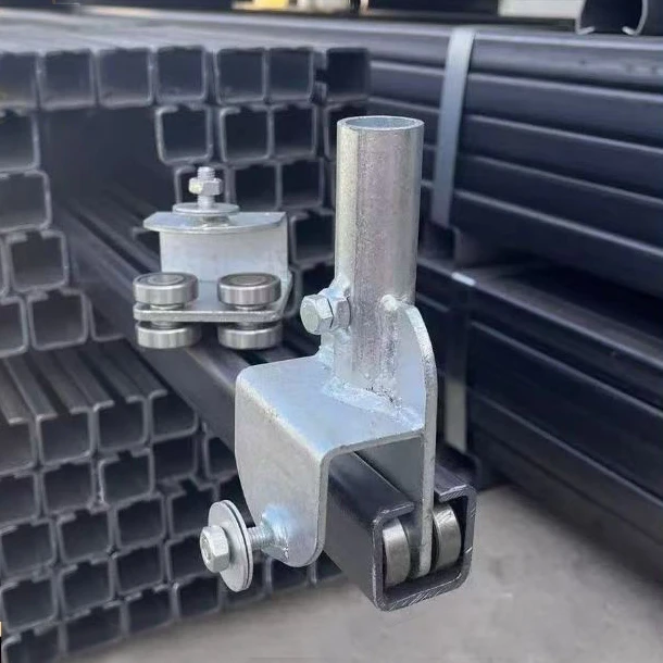 C40专属链接轨道滑轮高栏车厢货顶棚开关篷布滑轮方钢导轨专用