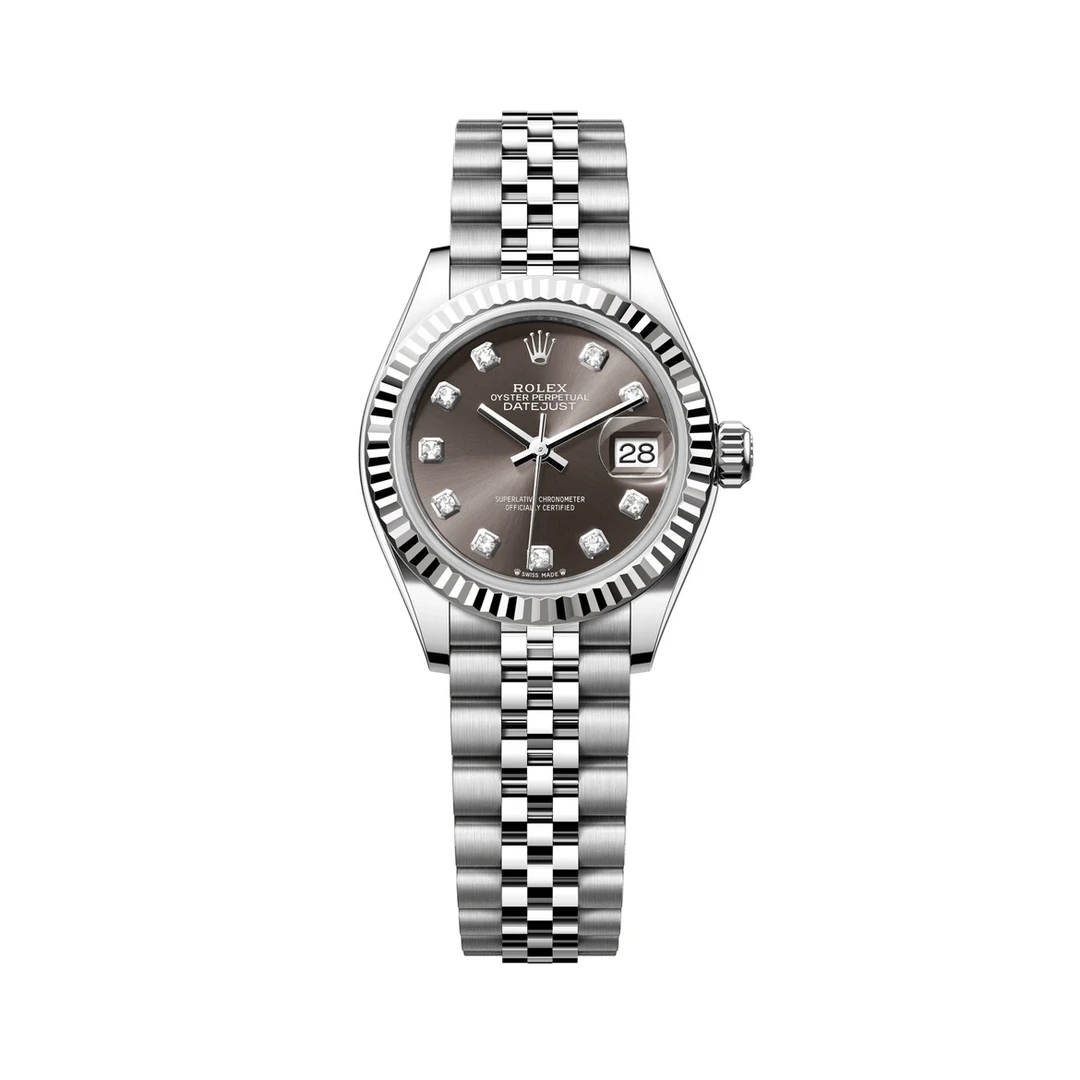 99新 Rolex/劳力士 日志女表-279174-A0064-灰盘-28mm-18年全套