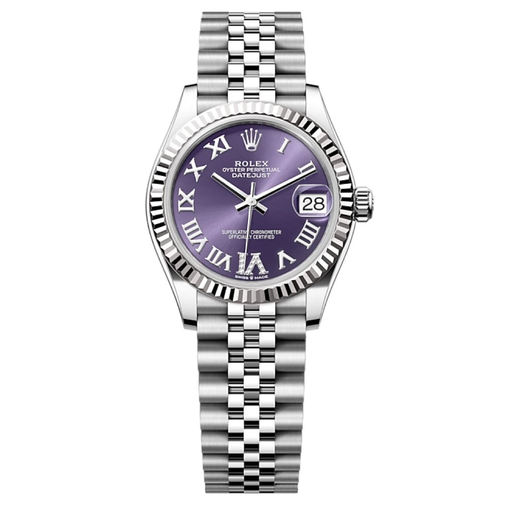 99新 Rolex/劳力士 日志-278274-L0012-紫罗马-31mm(23年全套)