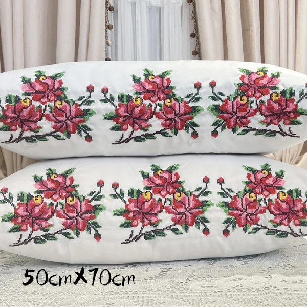 买一送一，民族风006号枕套，绣花，刺绣，大花，双人枕，yastuk