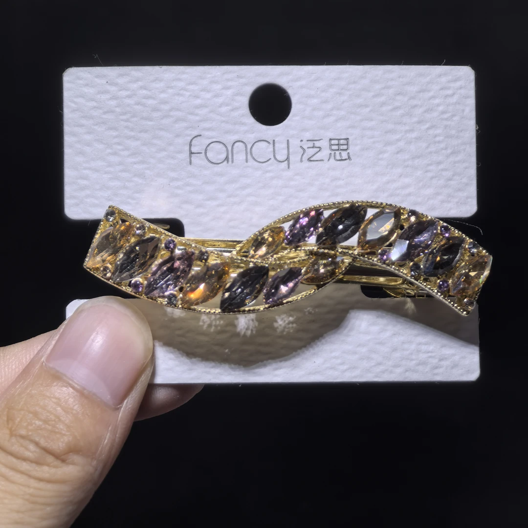 泛思新款小号6cm小领结简约高档发夹