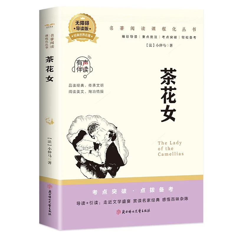 茶花女 外国知名文学作品 经典小说书籍 学生课阅读书籍