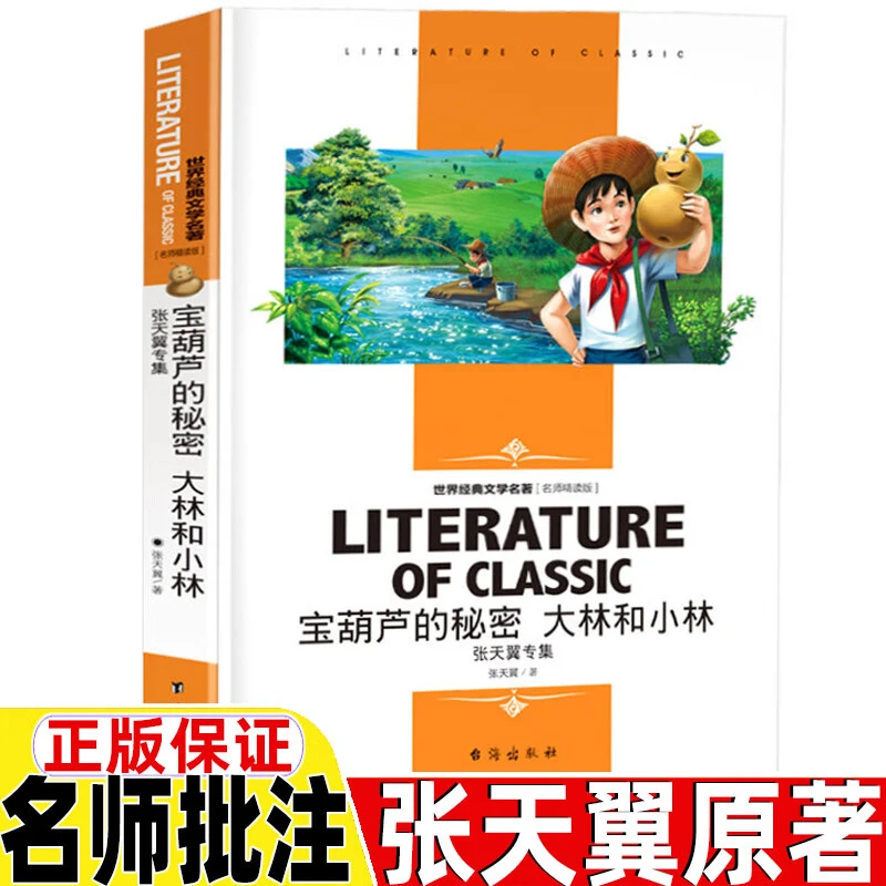 宝葫芦的秘密大林和小林张秋生原著正版名师导读带批注读后感