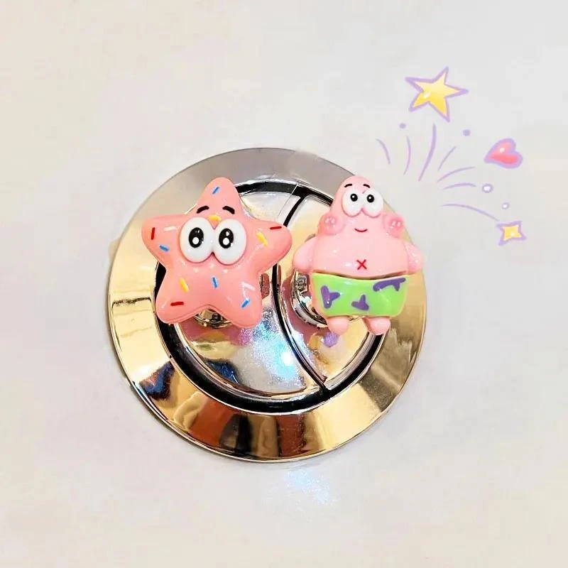 新款派大星马桶箱按压器长指甲美甲专用创意卫生间冲水开关辅助器