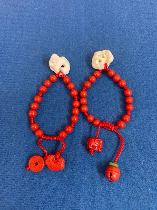 纯手工宝宝平安手绳