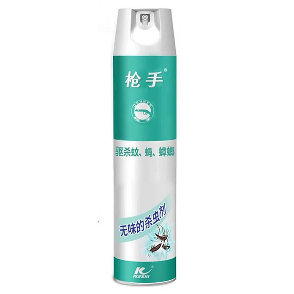 枪手杀虫气雾剂无味600毫升一瓶家用室驱杀蚊蝇蟑螂宿舍灭蚊喷雾