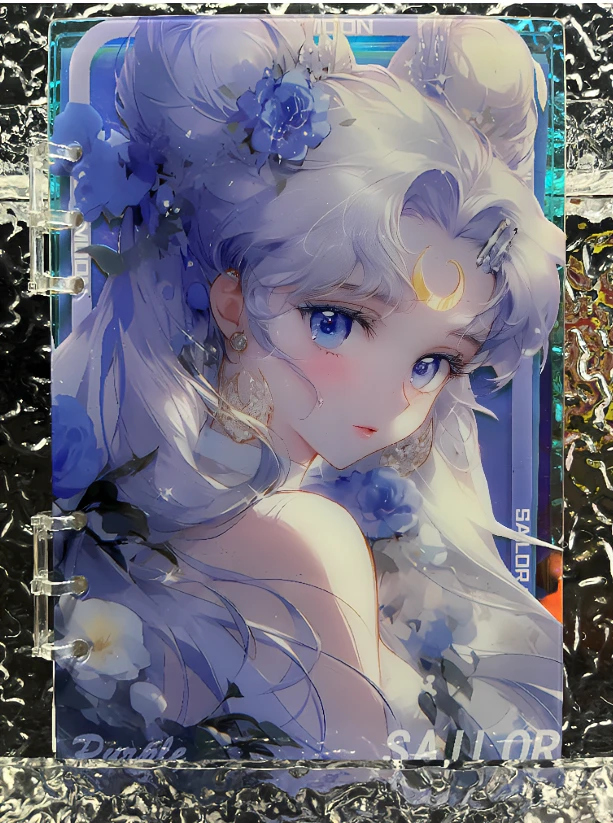 【新号福利】diy亚克力卡通动漫定制卡册手账可拆卸活页本