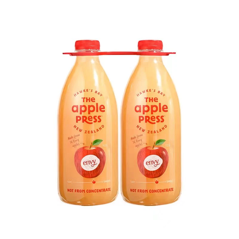 The Apple Press  新西兰进口原榨苹果汁1.5L*2