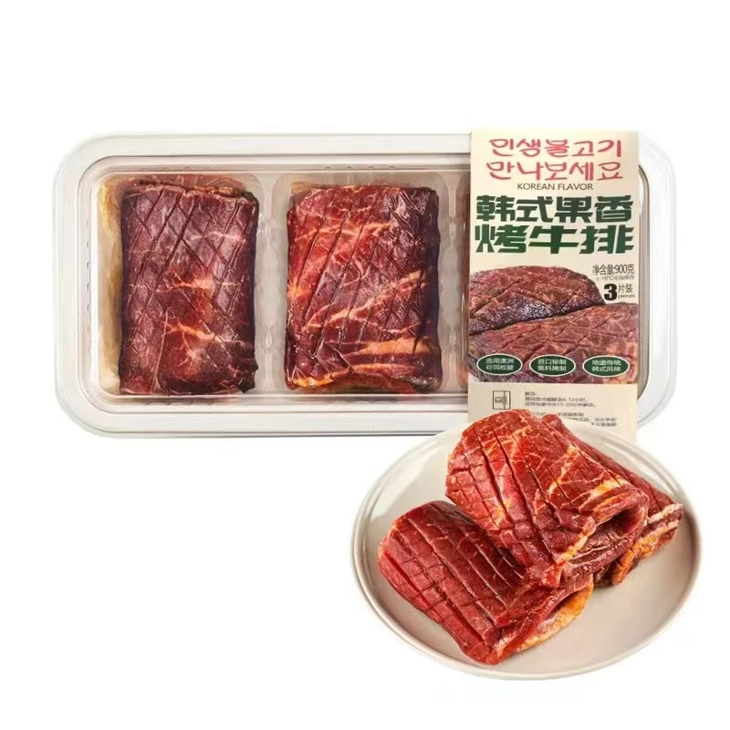 韩式果香烤牛排 900g