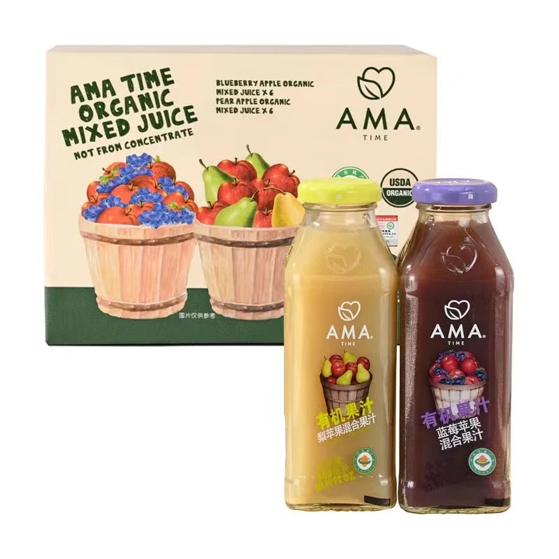 AMA TIME有机混合果汁（组合装）300ml*12