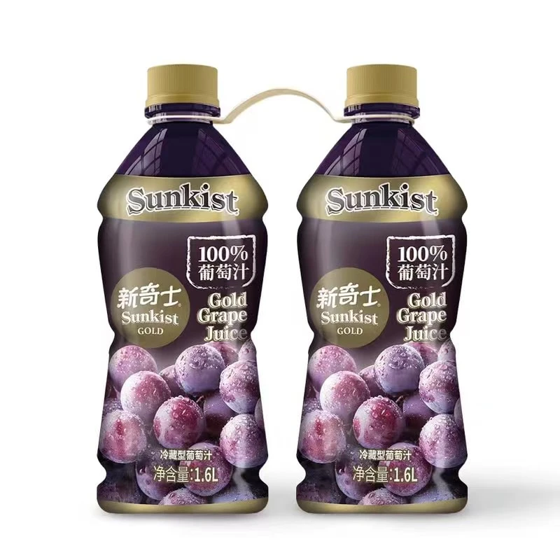 新奇士 金装葡萄汁 1.6L*2