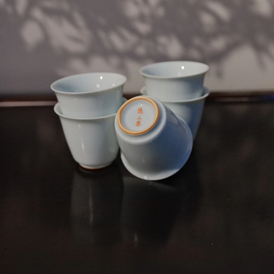 【隐山集】粉丝福利手工五客杯（容量40cc）口径55mm高度50mm