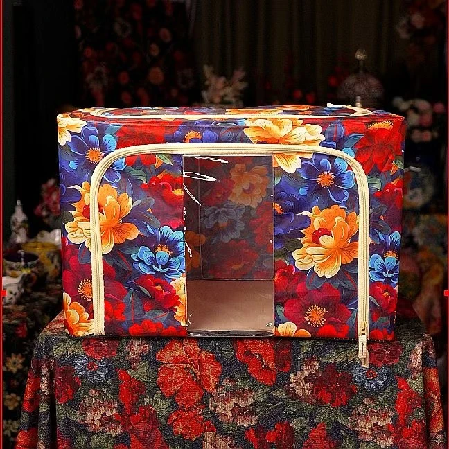 收纳箱收纳盒储物大容量超大衣服布艺敞口收纳篮