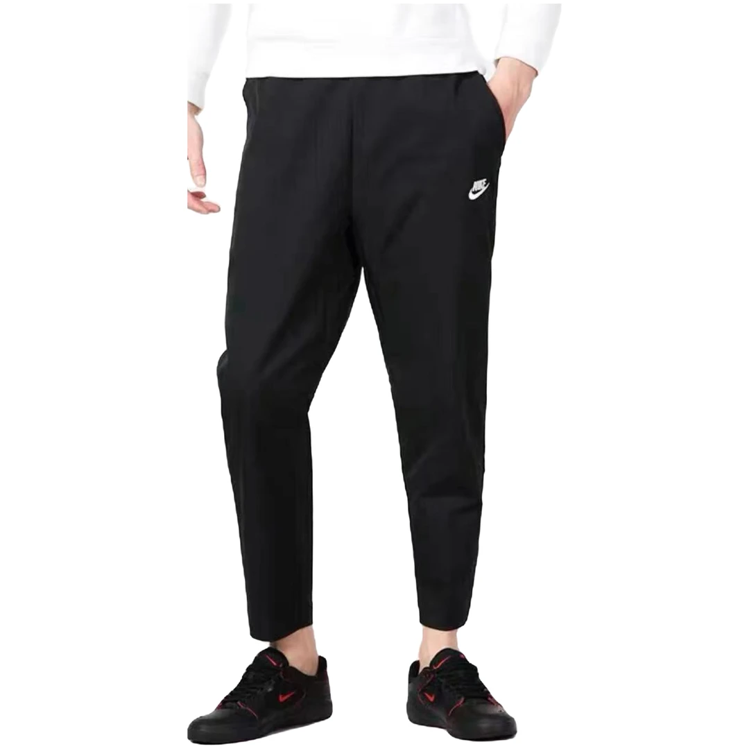 NIKE/耐克男子早春速干经典刺绣直筒修身修腿小脚长裤户外DX0625