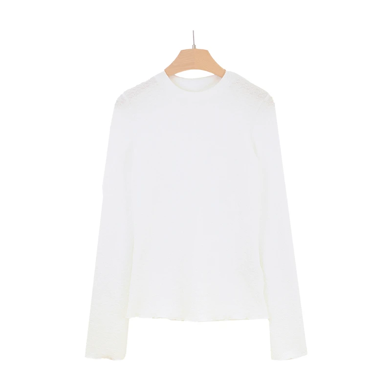 【素墨原创】春秋季厚款圆领长袖打底衫 13195-239