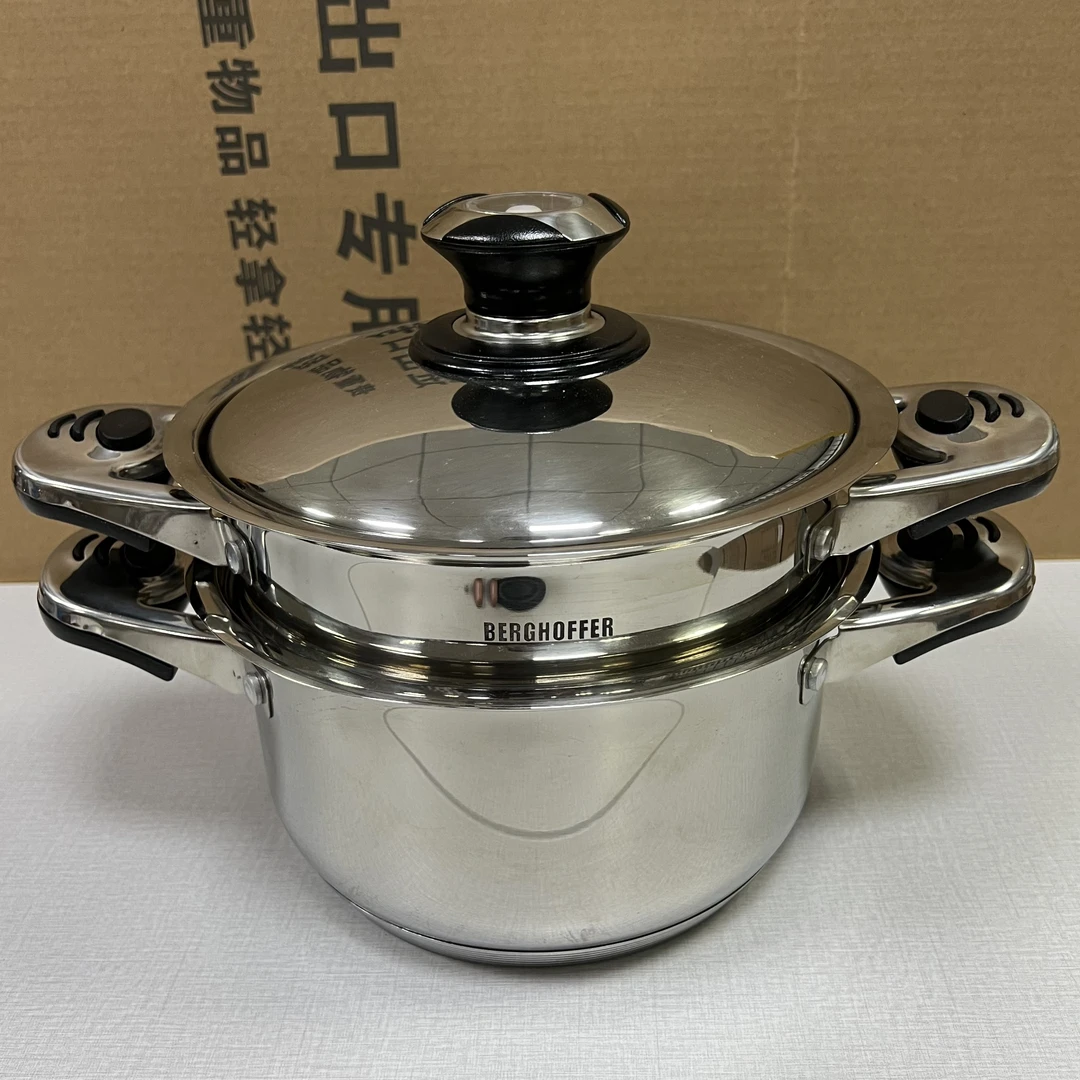 【粉丝福利】加厚复底蒸汤锅22CM家用小蒸锅孤品微瑕介意勿拍