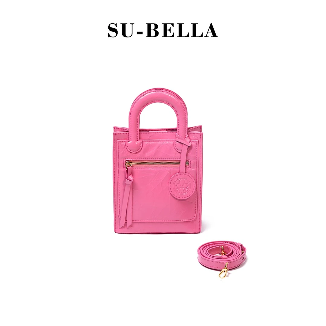 【月月专属】Subella官方设计师品牌tani牛皮托特包女士手提包小众