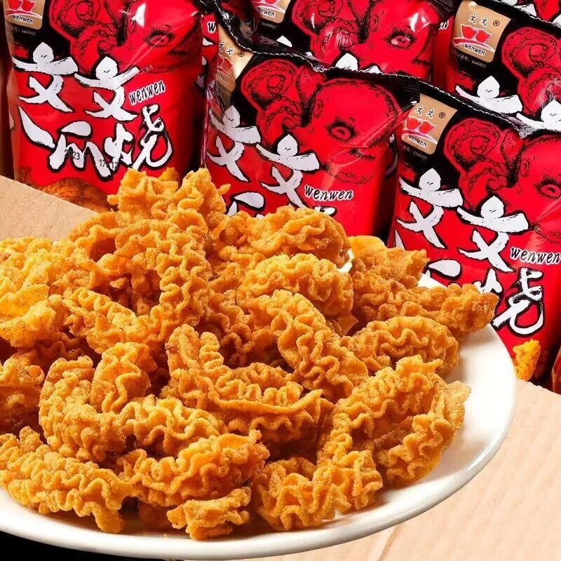 八爪烧儿时怀旧8090经典休闲食品老式锅巴膨化零食办公室解馋小吃