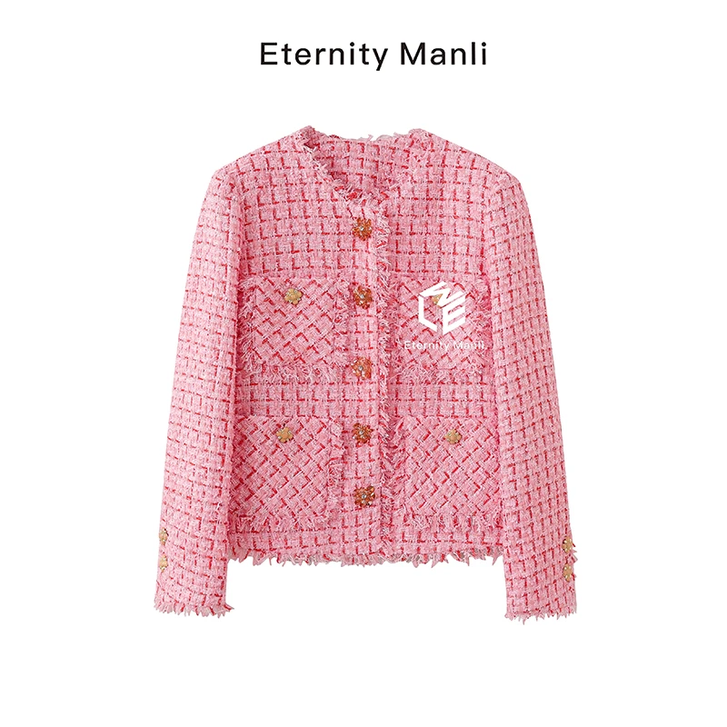 【桃花朵朵】2024007小香外套上衣外套气质轻奢长袖时尚百搭设计师