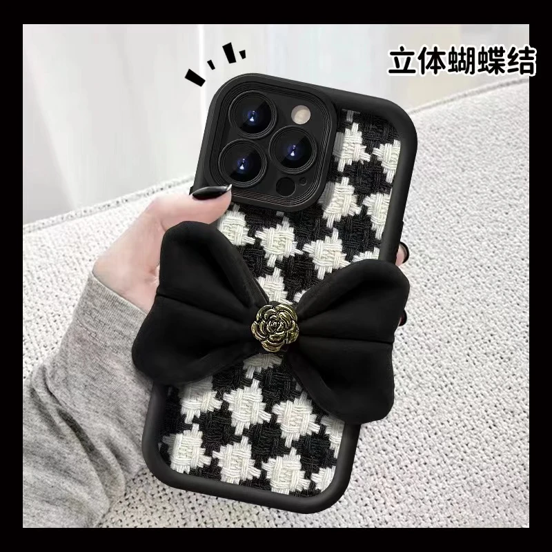 富典毛绒方块苹果15iPhone14华为OPPO小米vivo相框精孔女款手机壳