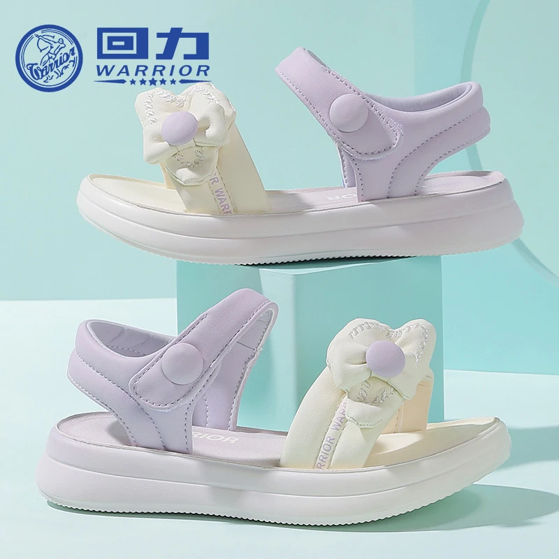 回力品牌儿童鞋子夏季新款2025年轻便软底沙滩鞋女孩公主凉鞋0937