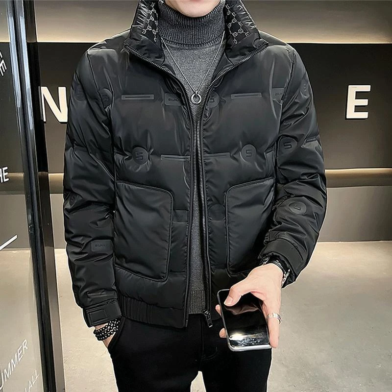 波司澄男士羽绒服冬季20233年新款潮牌帅气短款加厚保暖冬装